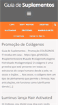 Mobile Screenshot of guiadesuplementos.com.br