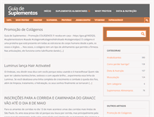 Tablet Screenshot of guiadesuplementos.com.br